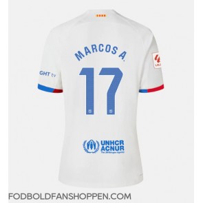 Barcelona Marcos Alonso #17 Udebanetrøje Dame 2023-24 Kortærmet